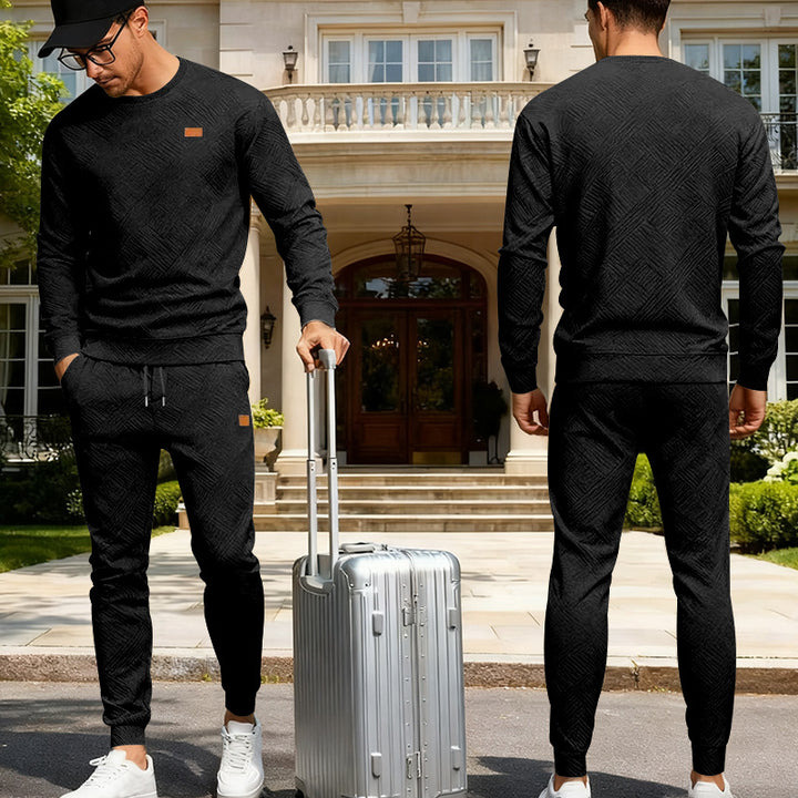 Herren eleganter Freizeit-Sweatanzug aus hochwertigem Material Echoarchiv