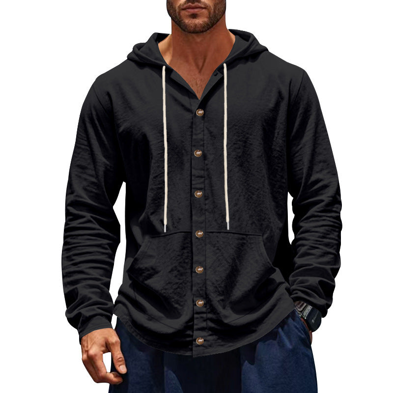 Herren Hemdjacke mit Kapuze Echoarchiv