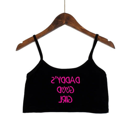 Damen modisches Crop-Top mit verzierten Trägern Echo Archiv