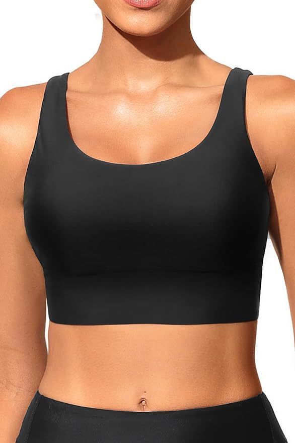 Damen sportlicher Crop-Top mit klassischen Streifen Echo Archiv
