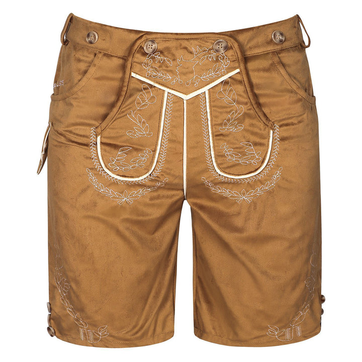 Herren nan kurze Trachtenhose mit besticktem Hosenlatz und Komfortbund Echo Archiv