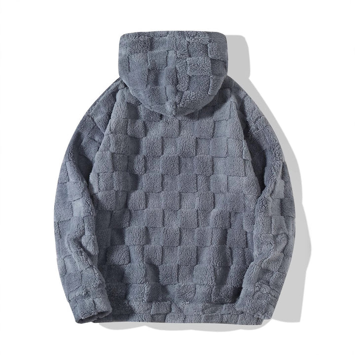 Herren Kapuzenpullover aus weichem Plüsch mit ausgefallenem Design Echoarchiv