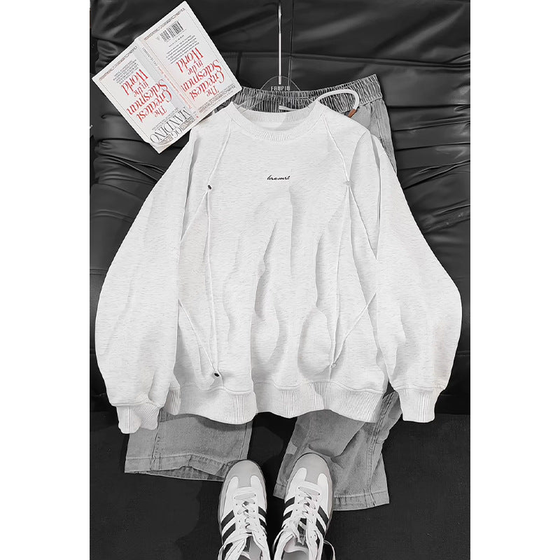 Damen Lässiger Oversized Sweatshirt mit eleganten Akzenten Echo Archiv