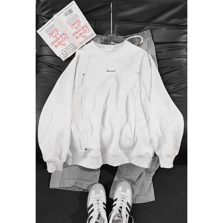 Damen Lässiger Oversized Sweatshirt mit eleganten Akzenten Echo Archiv