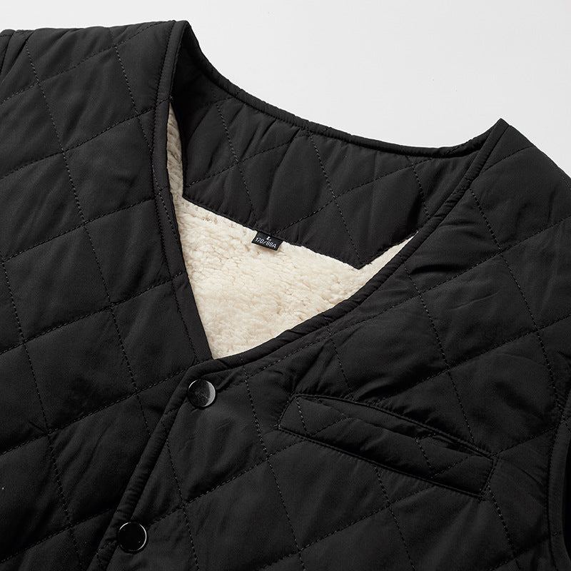 Herren Wattierte Outdoor-Steppweste Echo Archiv
