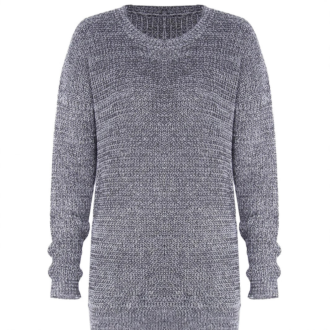 Damen Modischer Strickpullover mit Herz-Details – Mavelle
