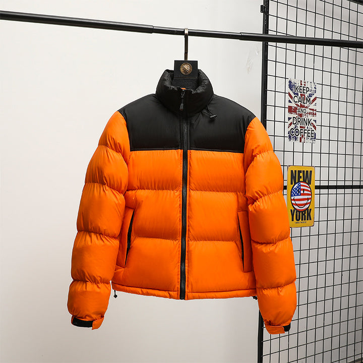Herren Steppjacke mit hoher Kragen