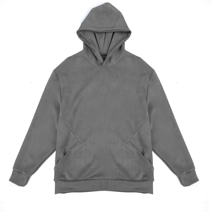 Herren Kapuzensweatshirt aus weichem Fleece-Material mit innovativen Details Echoarchiv