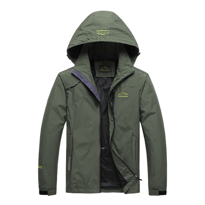 Herren Hochwertige Outdoor-Jacke Echo Archiv
