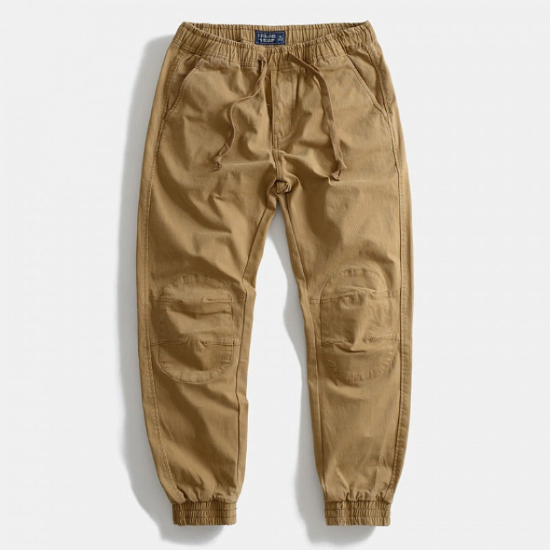 Herren Cargo-Hose mit elastischem Bund, praktischen Taschen und verstärkten Knien Echoarchiv