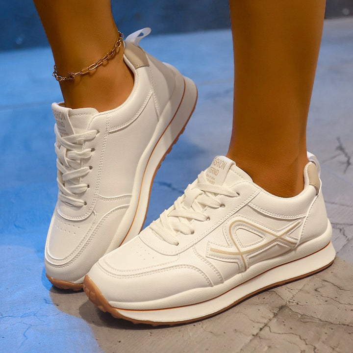 Damen nan leichte City-Sneaker mit erhöhtem Profil, stoßdämpfender EVA-Zwischensohle und rutschfester Gummilaufsohle Echo Archiv