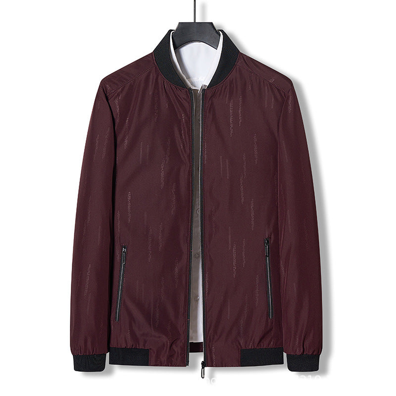 Herren modische Übergangsjacke mit innovativem Schnitt und praktischen Taschen Echoarchiv