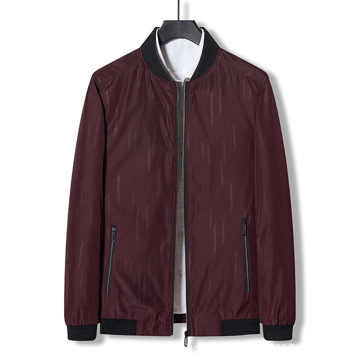 Herren modische Übergangsjacke mit innovativem Schnitt und praktischen Taschen Echoarchiv