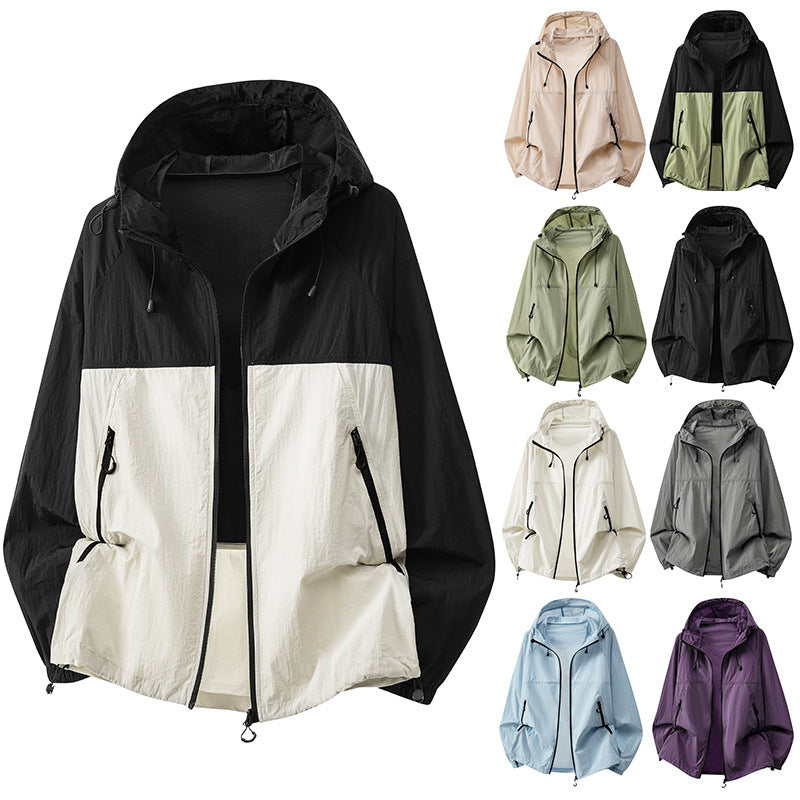 Herren Technische Kapuzenjacke mit Reißverschluss – Taviero