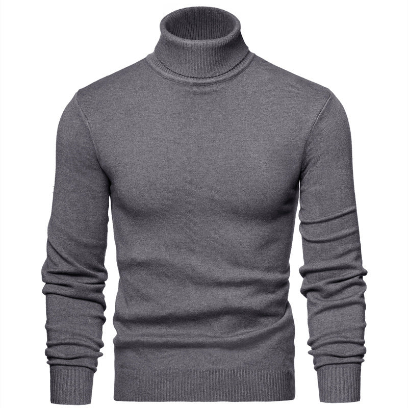 Herren Winter Rollkragenpullover aus weichem Material Echoarchiv
