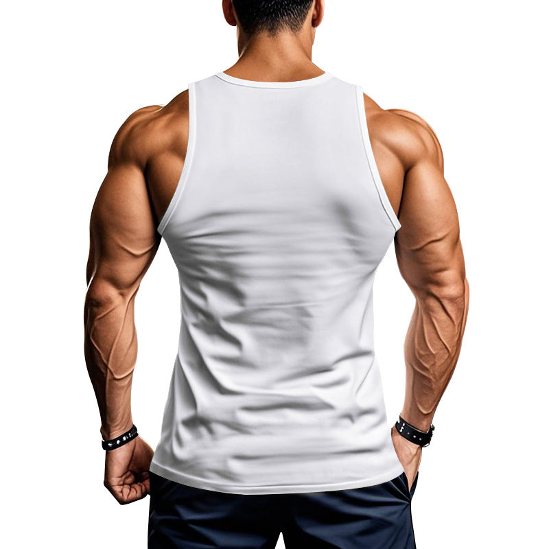 Herren atmungsaktives Fitness Tanktop mit Racerback-Schnitt Echoarchiv
