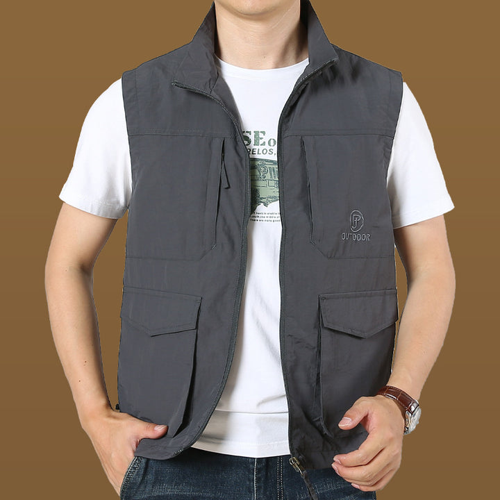 Herren Multifunktionale Outdoor-Weste Echo Archiv