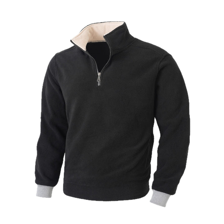 Herren Fleecejacke mit halblangem Reißverschluss Echoarchiv