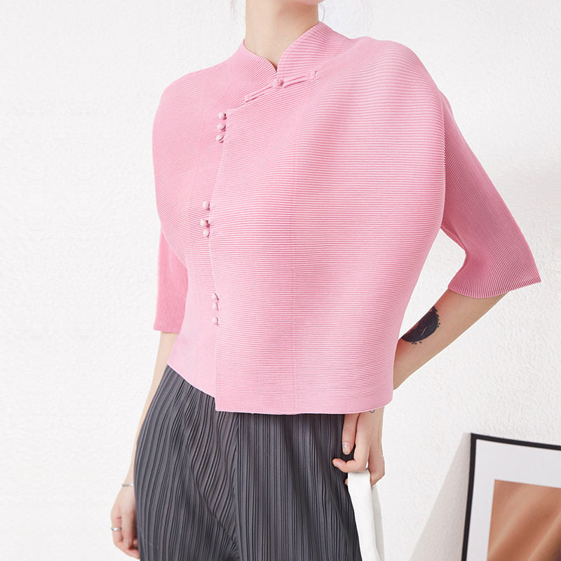 Damen Stylische Tunika mit asymmetrischem Schnitt Echoarchiv