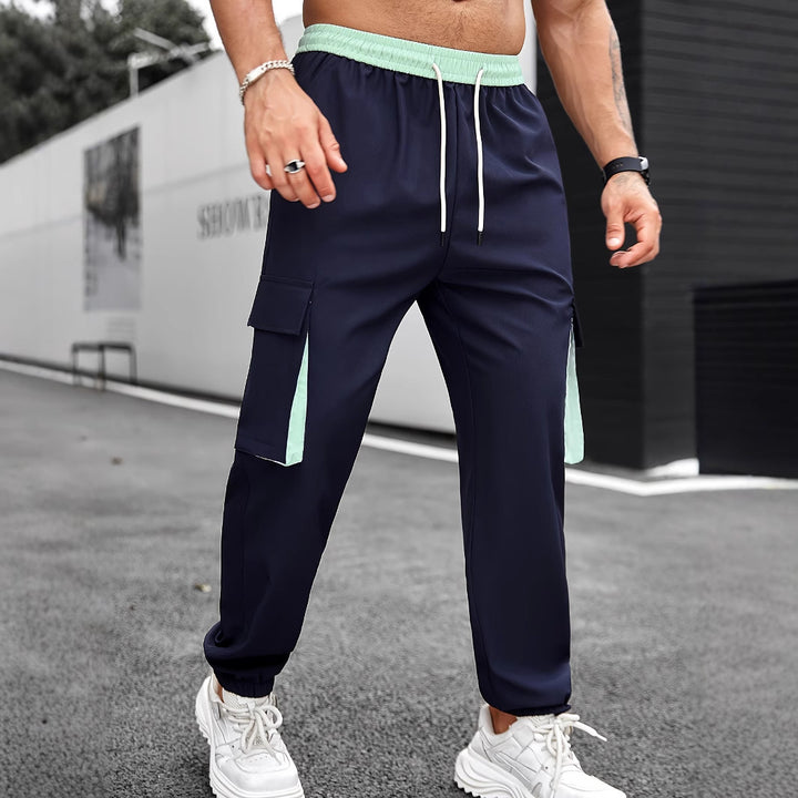 Herren Sportliche Cargo-Hose mit seitlichen Taschen Echoarchiv