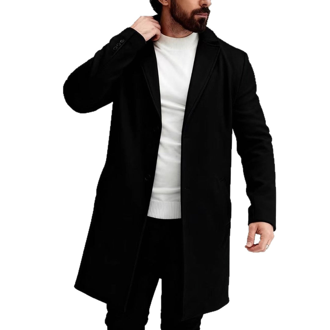Herren klassischer und eleganter Wintermantel Echoarchiv