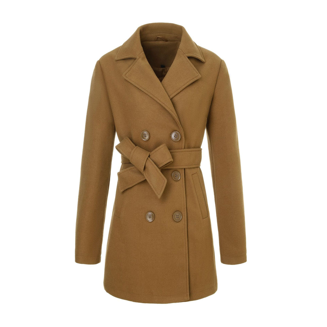 Damen Eleganter Kappenmantel Echo Archiv