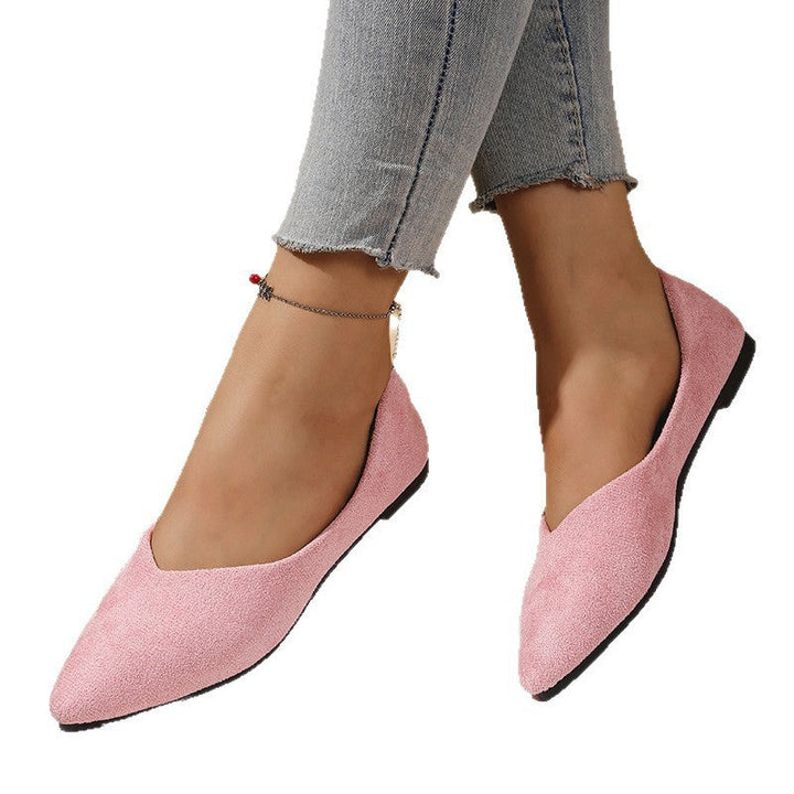 Damen elegante Ballerinas mit spitzer Zehenpartie und ultraleichter Sohlenkonstruktion Echoarchiv