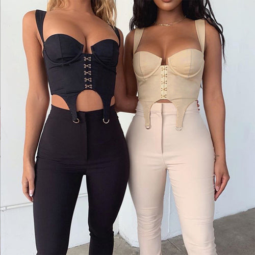 Damen Corsage mit geschnürtem Design Echo Archiv