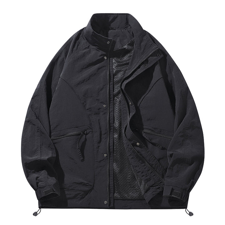 Herren Leichte Übergangsjacke mit vielseitigen Taschen Echo Archiv