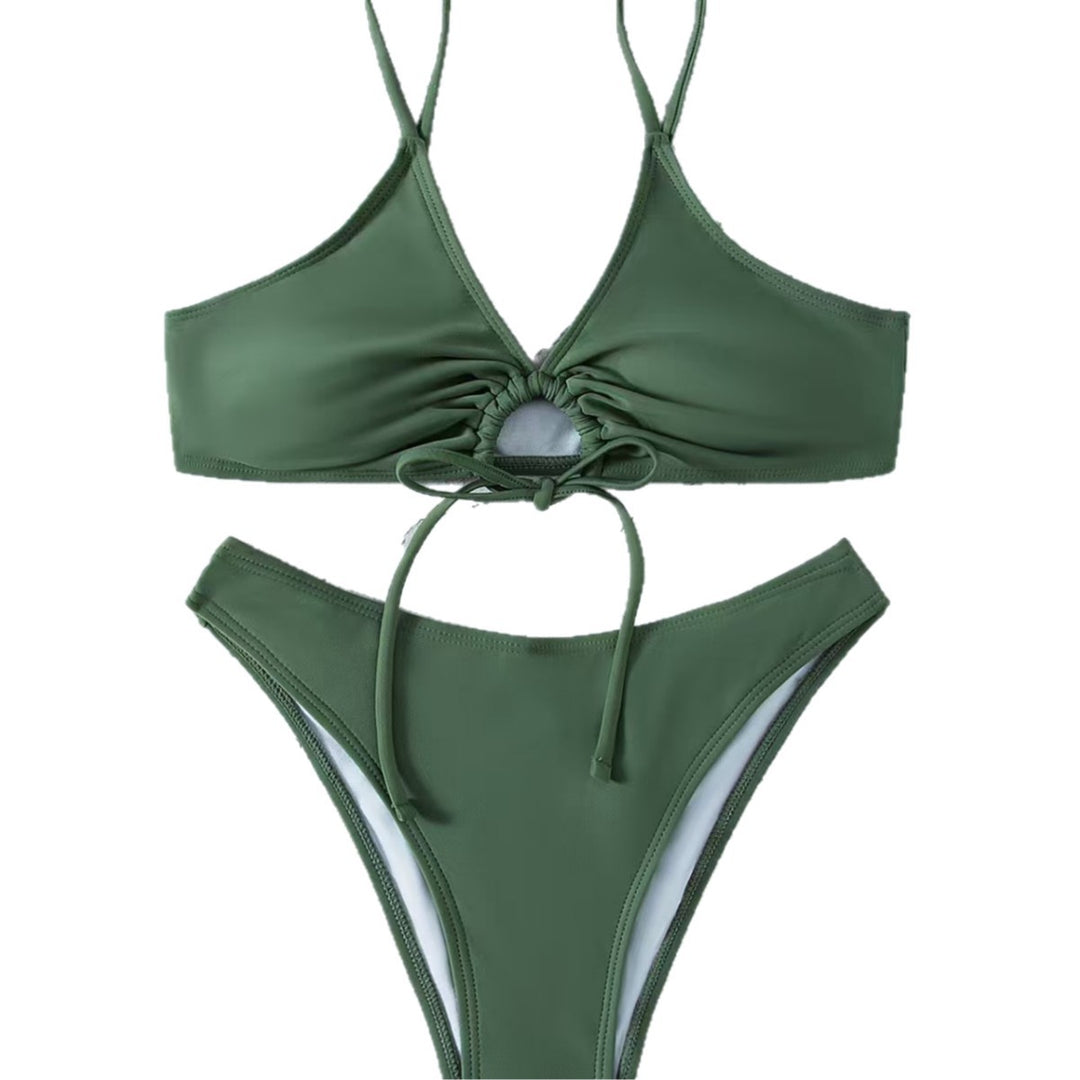 Damen Raffinierter Triangel-Bikini Echo Archiv