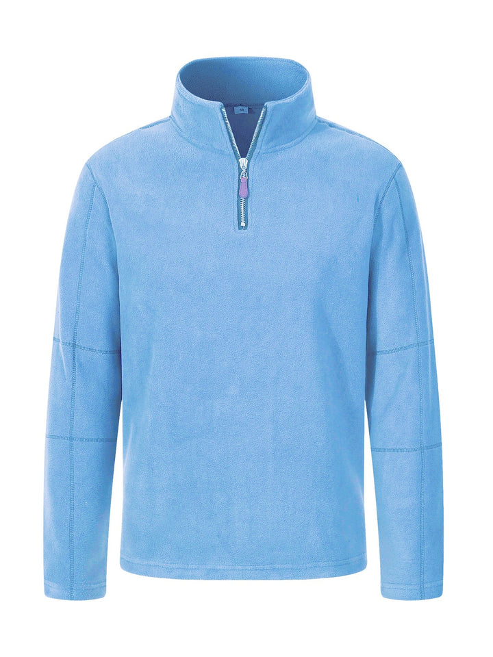 Herren Fleecejacke mit hohem Kragen und praktischem Reißverschluss Echoarchiv