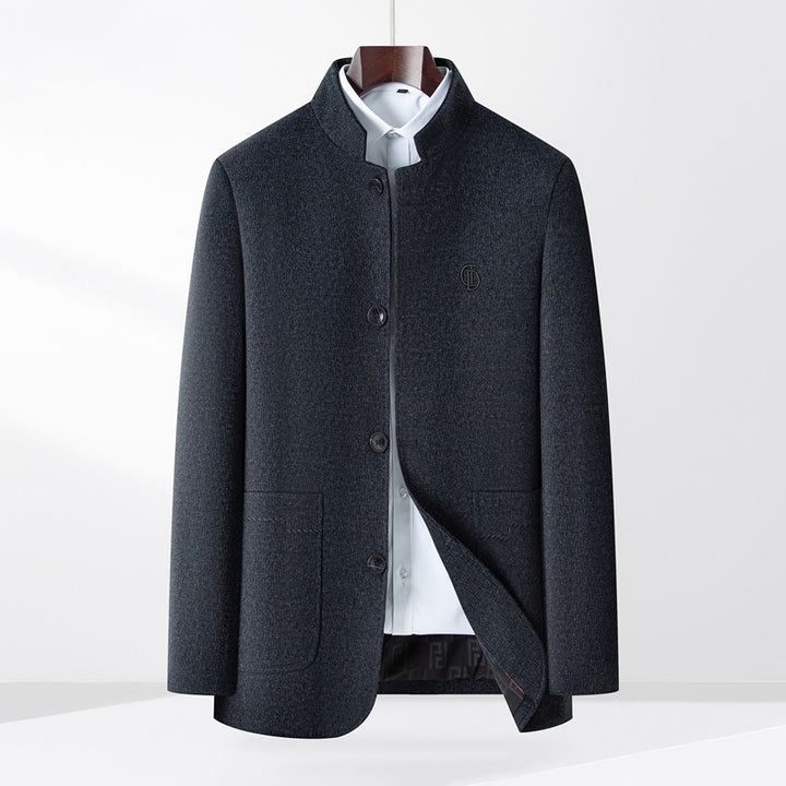 Herren Modische Wolljacke Echo Archiv