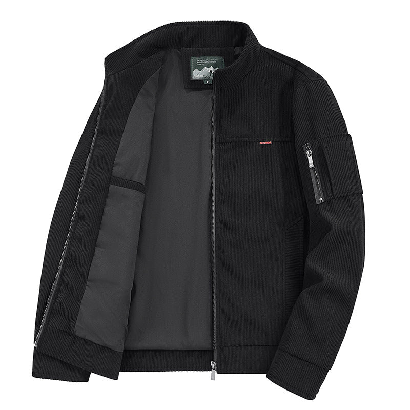 Herren modische Outdoor-Jacke mit strukturierten Details Echo Archiv