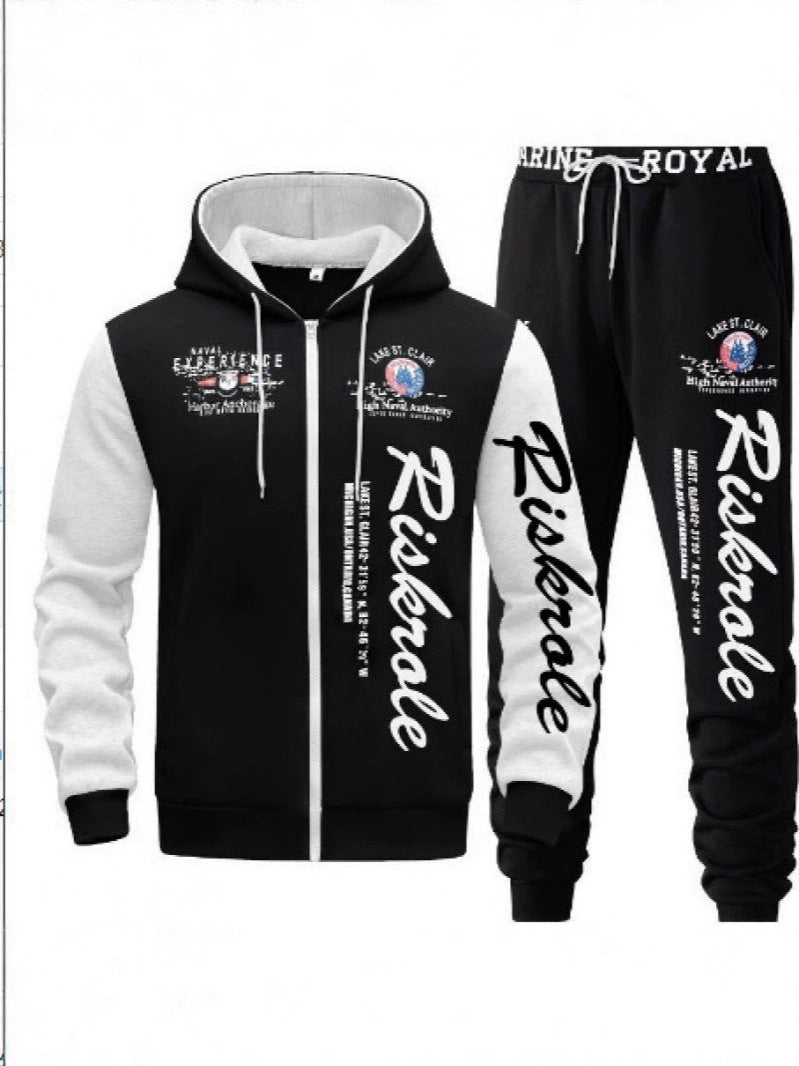 Herren Sportlicher Hoodie- und Jogginghosen-Set Echo Archiv