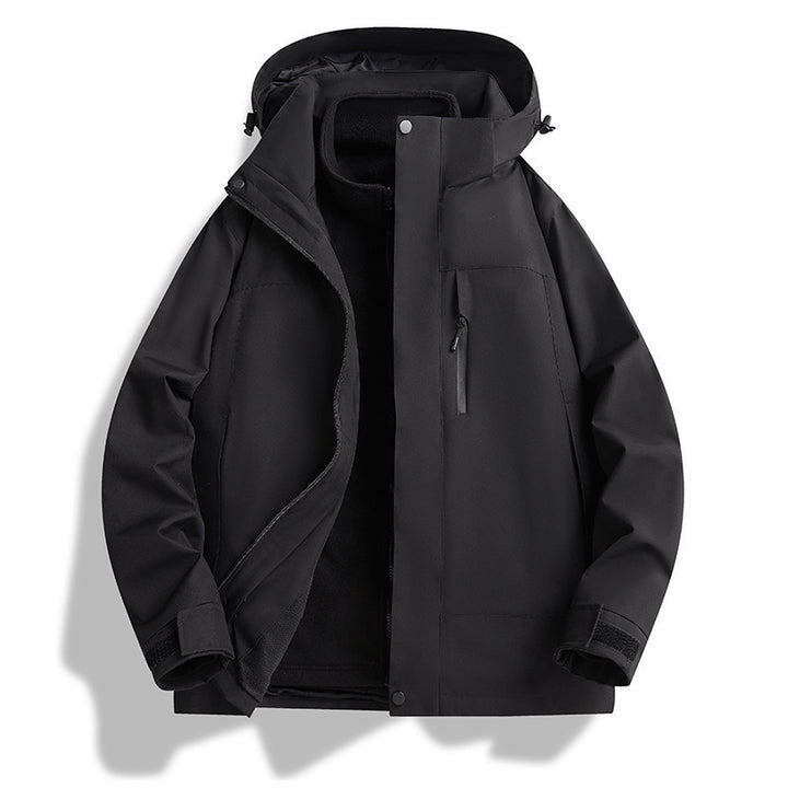 Herren Wasserfeste Funktionale Outdoor-Jacke Echo Archiv
