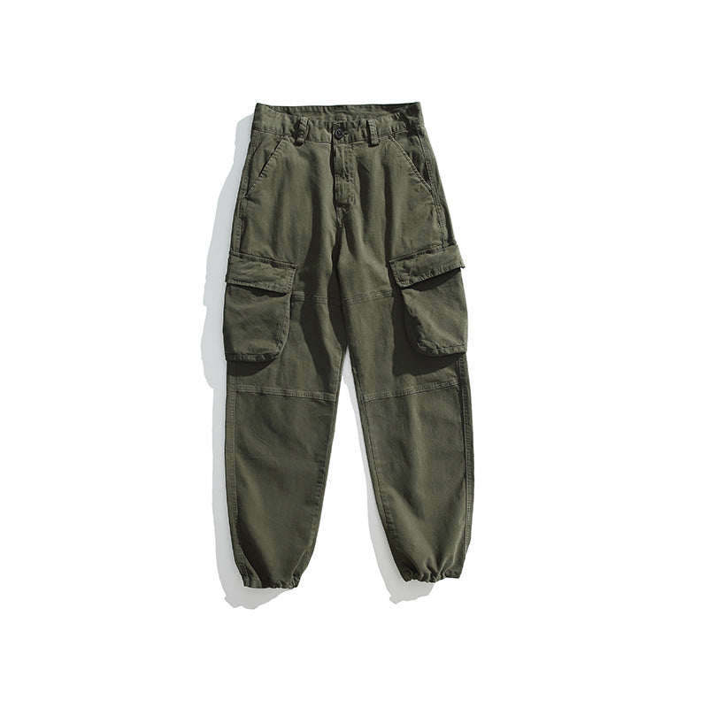 Herren Utility-Cargo-Joggerhose mit elastischem Knöchelabschluss und Mehrfach-Klappentaschen Echo Archiv