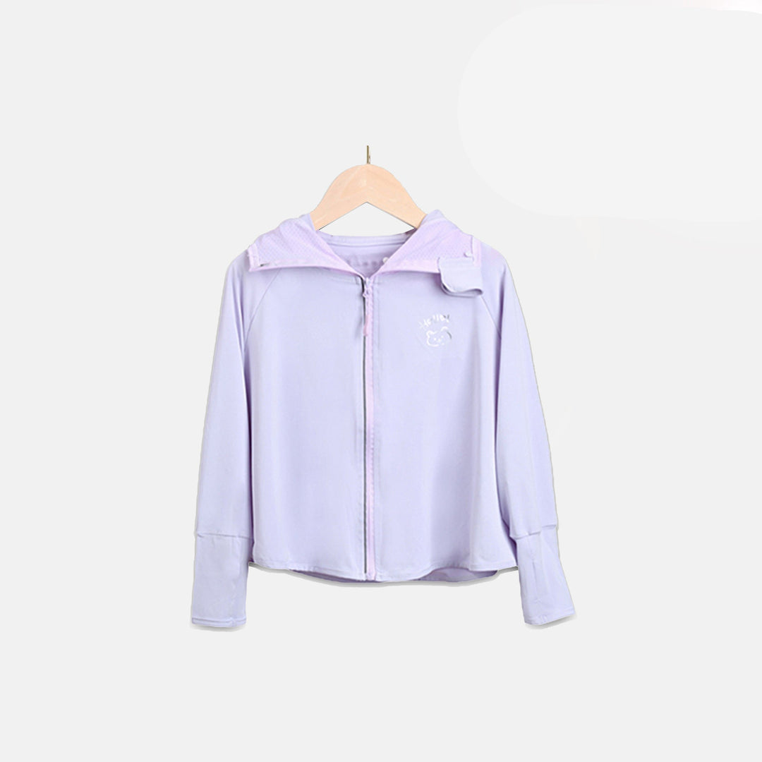 Damen atmungsaktive UV-Schutzjacke mit hohem Kragen Echo Archiv