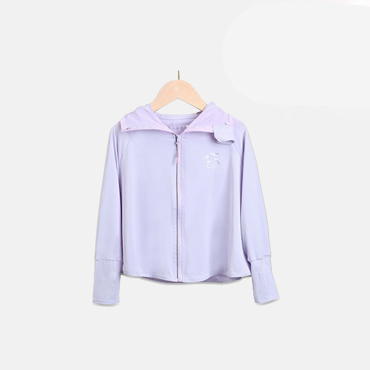 Damen atmungsaktive UV-Schutzjacke mit hohem Kragen Echo Archiv