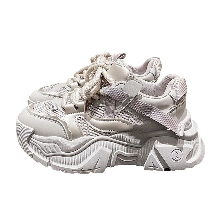 Damen modische Chunky Sneaker mit atmungsaktiver Netzstruktur und robuster Sohle Echo Archiv