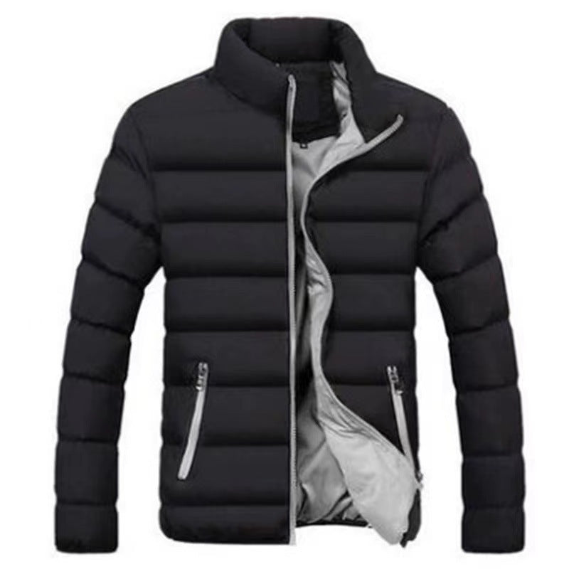 Herren nan gesteppte Thermojacke mit hohem Stehkragen und wasserabweisender Außenhülle Echo Archiv