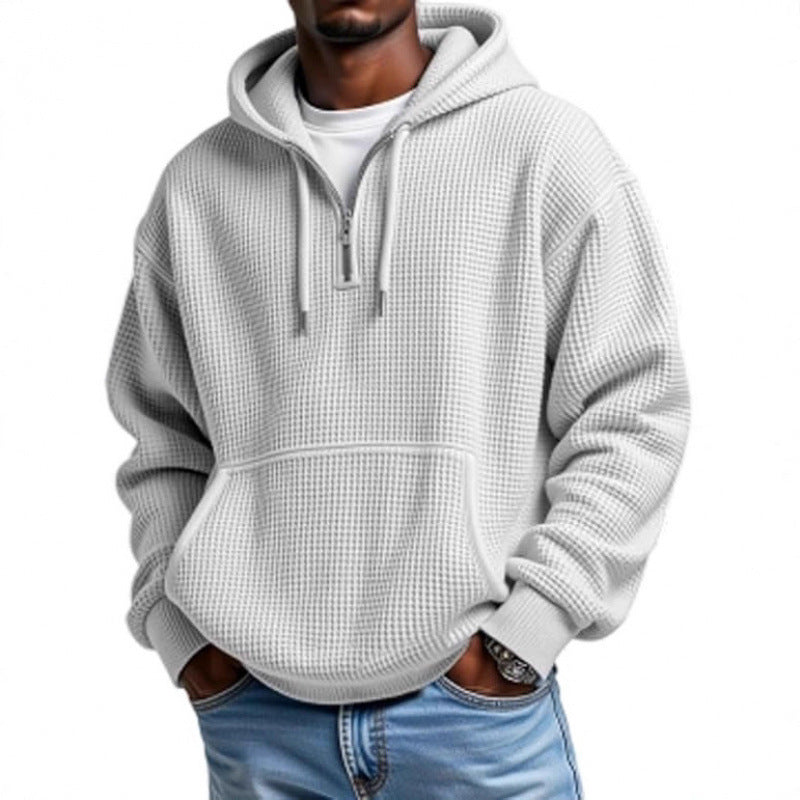 Herren Lässiger Kapuzensweater mit innovativer Struktur Echoarchiv