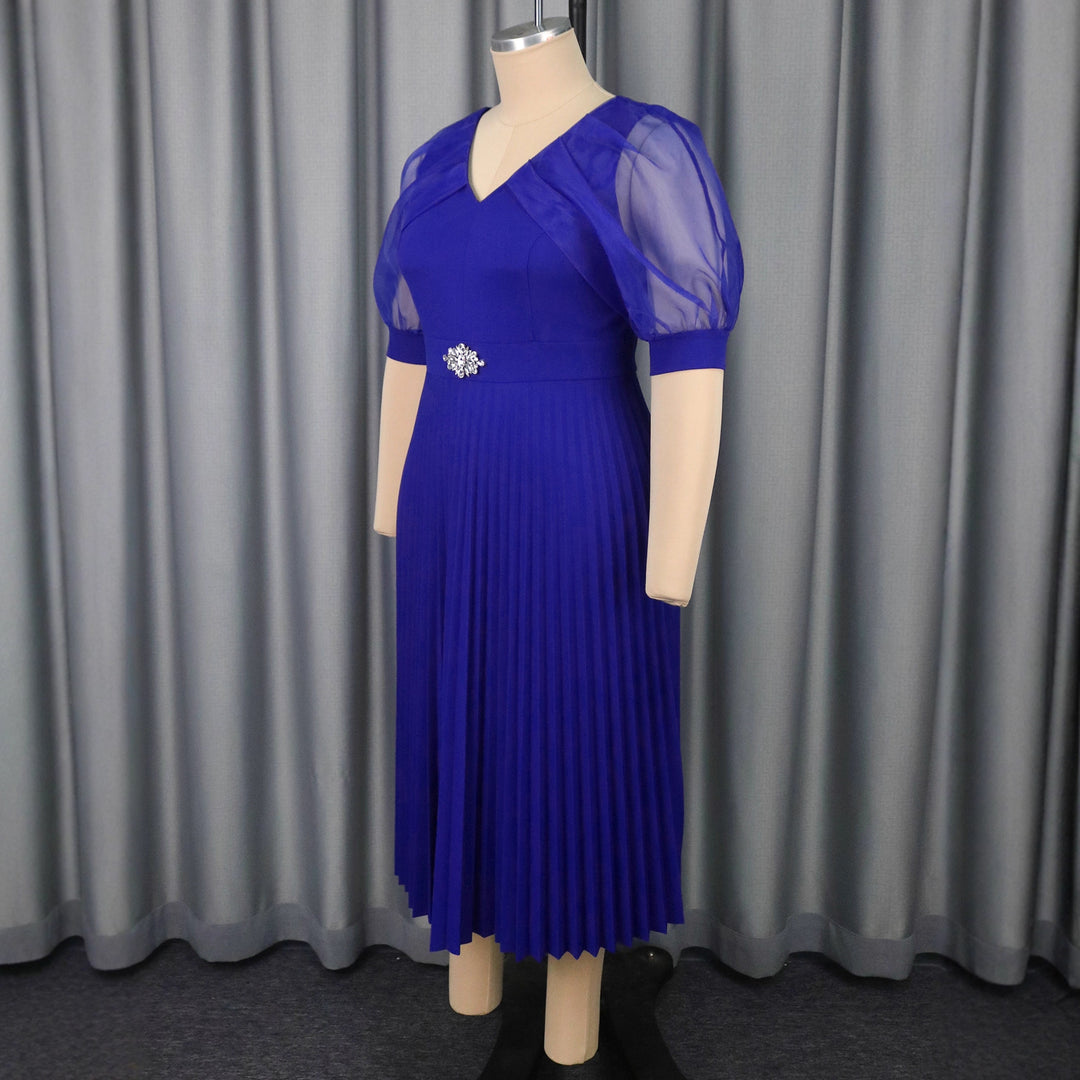 Damen Luftiges Midikleid mit raffinierten Chiffonärmeln Echo Archiv