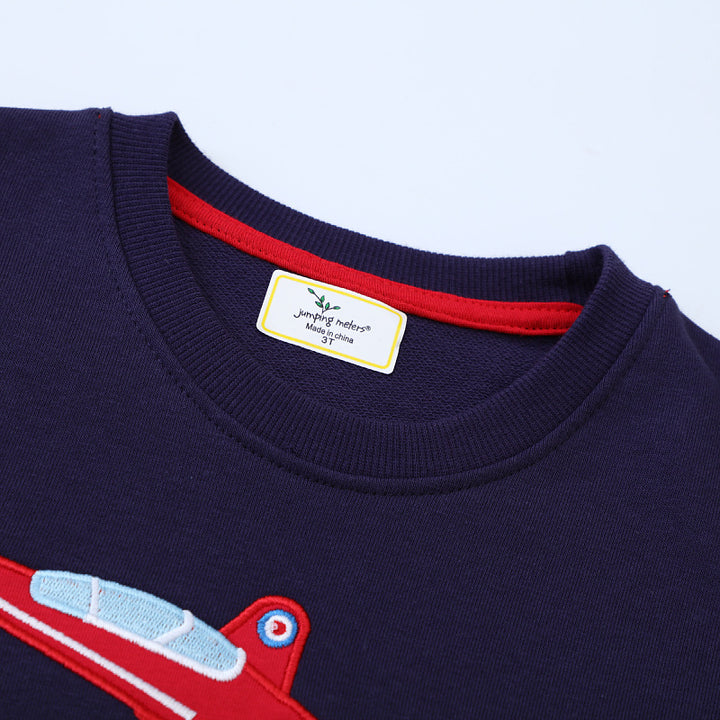 Jungen Sweatshirt mit aufregendem Flugzeug-Design Echo Archiv