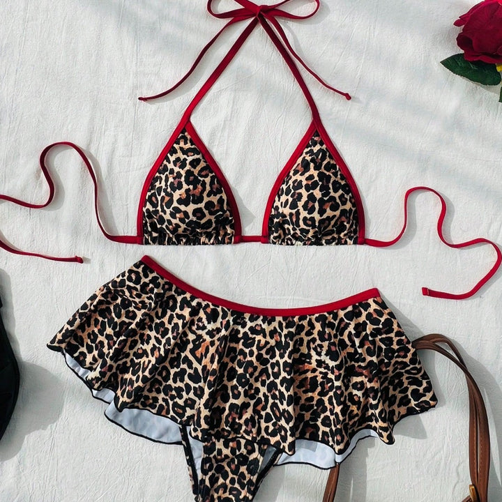 Damen Triangel-Bikini mit voluminösem Rüschenschnitt Echo Archiv