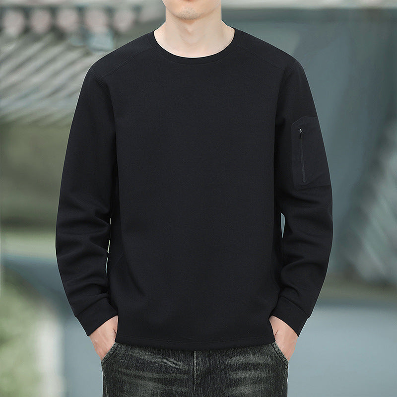 Herren Oversized Sweatshirt mit kontrastierenden Seitentaschen und weichem Fleecefutter Echo Archiv