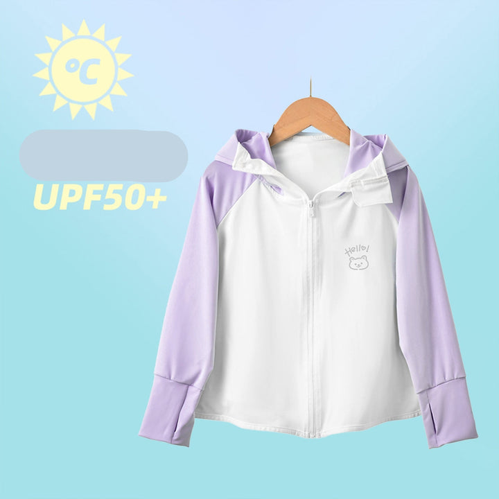 Damen Atmungsaktive Sportjacke mit UV-Schutz und Kapuze Echo Archiv