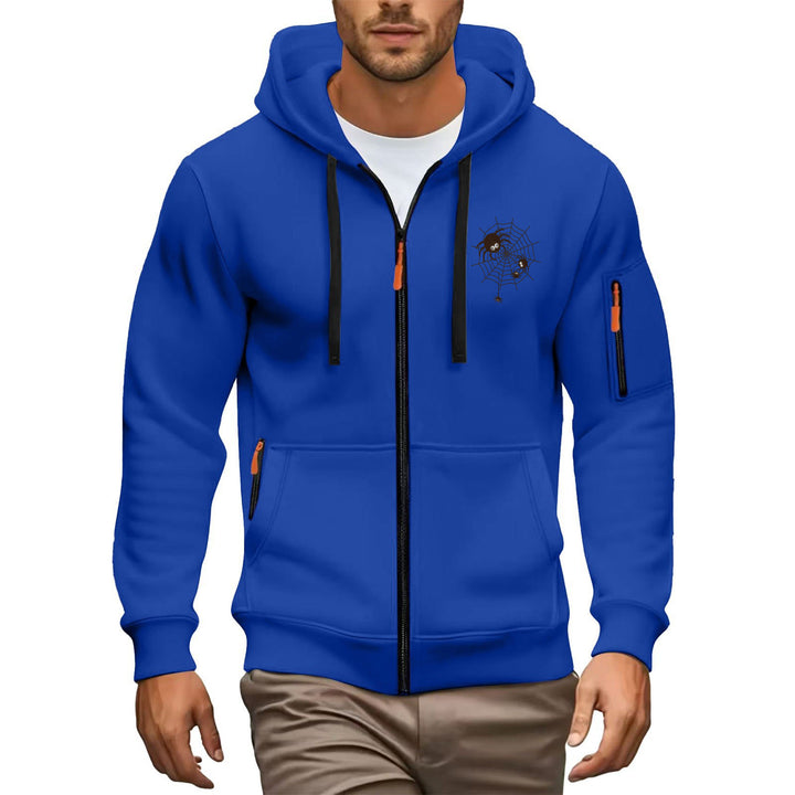 Herren Hochwertiger Zip-Hoodie Echoarchiv