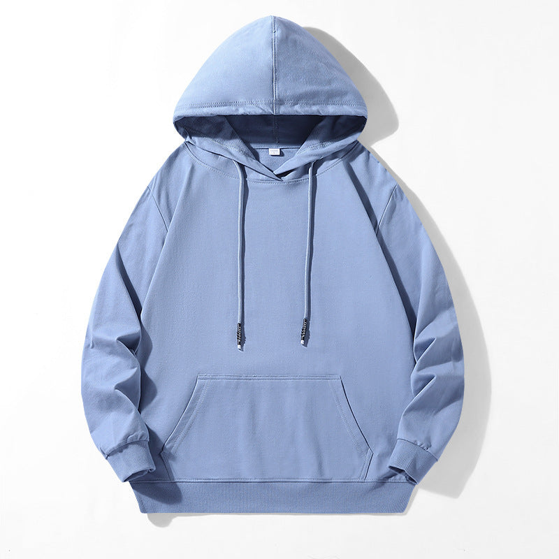 Unisex Oversize Kapuzenpullover aus schwerem Baumwollfleece mit Kängurutasche und verstellbarem Tunnelzug Echo Archiv