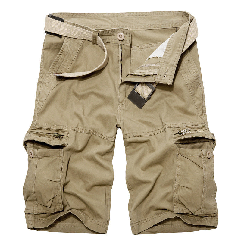 Herren Cargo-Shorts mit multifunktionalen Taschen und verstellbarem Gürtel Echoarchiv