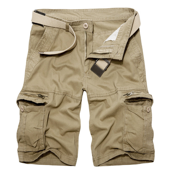 Herren Cargo-Shorts mit multifunktionalen Taschen und verstellbarem Gürtel Echoarchiv